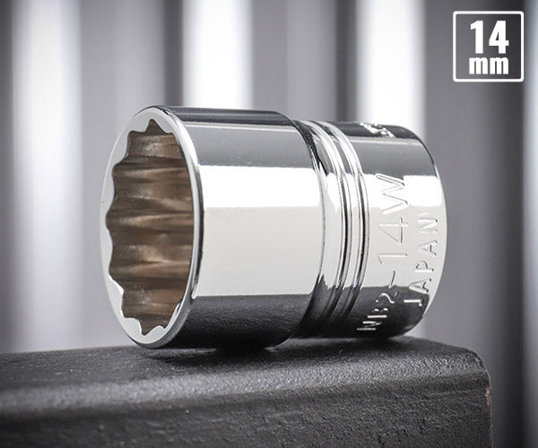 NEPROS NB2-14W サイズ14mm 6.3sq.十二角ソケット ネプロス