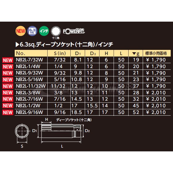 ネプロスのディープソケットの画像4
