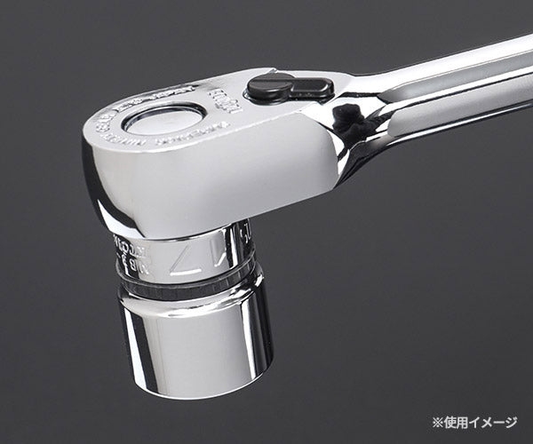 NEPROS 9.5sq. ラチェットハンドル NBR390A 全長180mm ネプロス 工具 ラチェット nepros 3/8 90枚ギア 小型 軽量