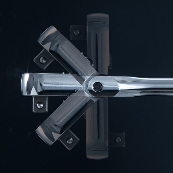 【新商品】 NEPROS 9.5sq. フレックスラチェットハンドル NBR390AF 全長225mm ネプロス 工具 ラチェット nepros 3/8sq. 90枚ギア 京都機械工具