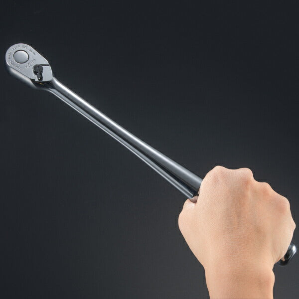 【新商品】 NEPROS 9.5sq. ロングラチェットハンドル NBR390AL 全長275mm ネプロス 工具 ラチェット nepros 3/8sq. 90枚ギア 京都機械工具