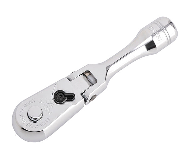 NEPROS NBRC390FS 全長100mm 9.5sq.コンパクトショートフレックスラチェットハンドル ネプロス