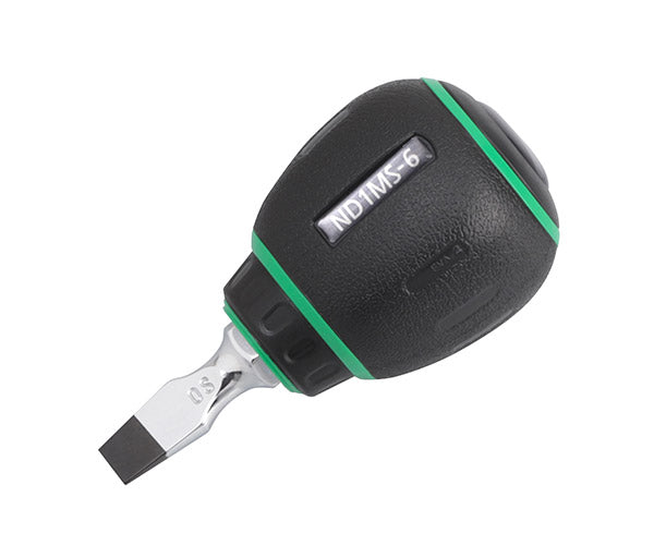 NEPROS ND1MS-6 全長70mm 樹脂柄スタッビドライバ (マイナス) (4989433830155) ネプロス