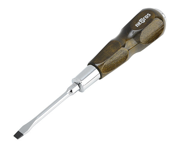 NEPROS ND3M-055 全長191mm 木柄ドライバ (マイナス) (4989433815695) ネプロス