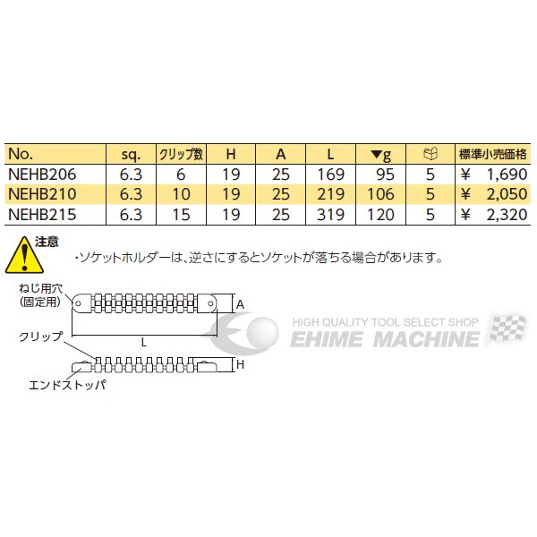 ネプロスのソケットホルダーの画像3