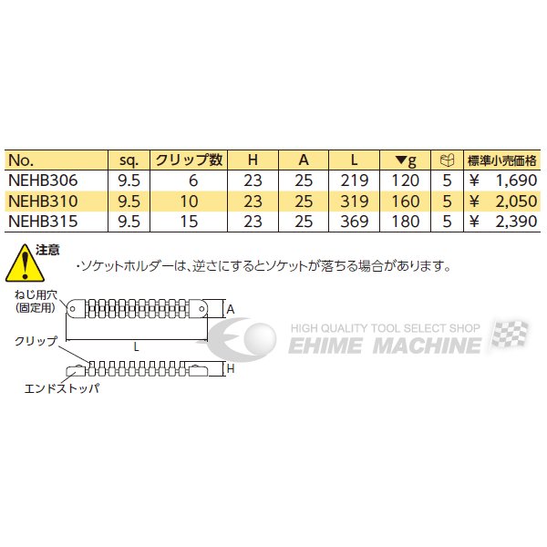 ネプロスのソケットホルダーの画像3