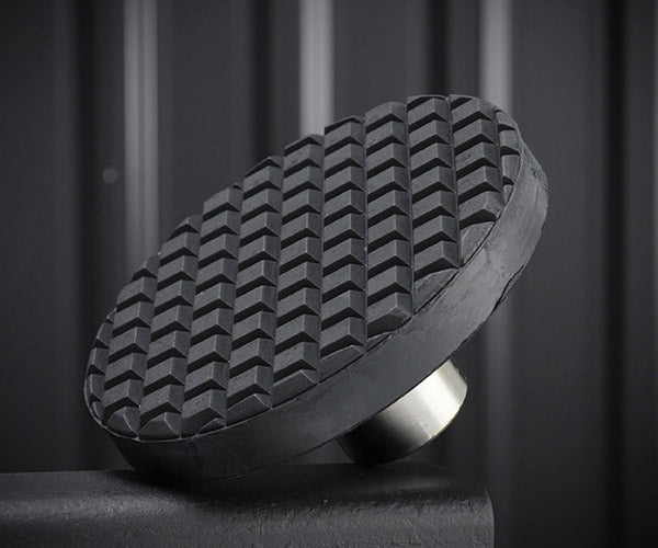 長崎ジャッキ ゴムパット付受皿 NLG-C(NL-GS) 薄型ゴム受け皿