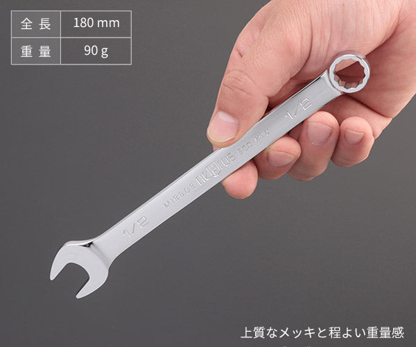 NEPROS NMS2-1/2 サイズ1/2 コンビネーションレンチ (4989433311883) ネプロス