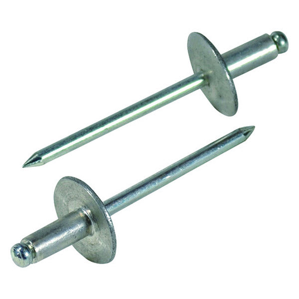 ロブテックス ブラインドリベット(ラージフランジ) アルミニウム/スティール製 エコパック 6-16(8本入) NSA616LFMP エビ LOBSTER ロブスター エビ印工具 LOBTEX