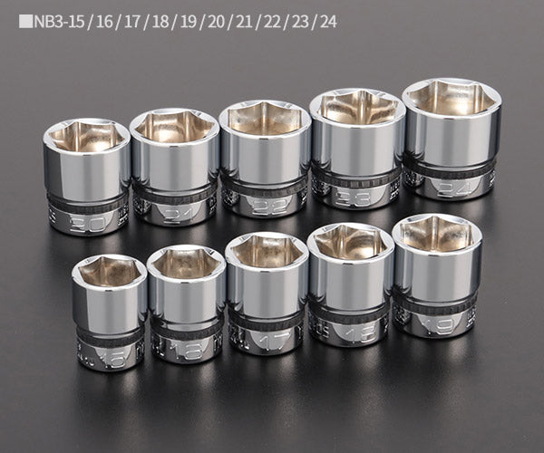 NEPROS NTB320A 9.5sq.六角ソケットセット20コ組 ネプロス