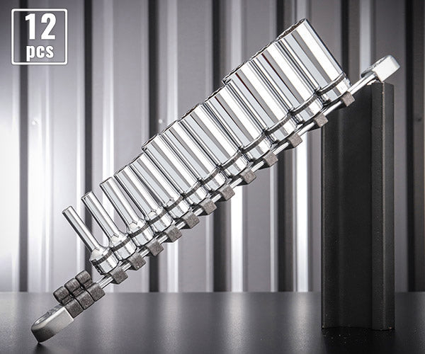 NEPROS NTB3L12XA 9.5sq.六角・十二角混合ディープソケットセット12コ組 ネプロス