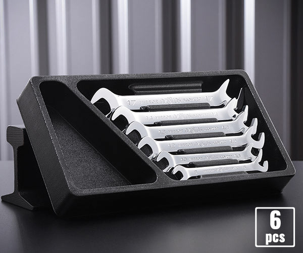 NEPROS NTS306 アングルヘッドスパナセット6本組 ネプロス