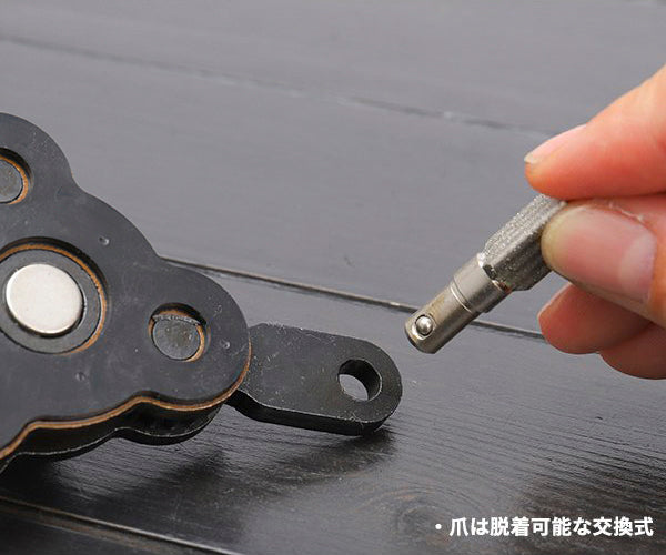 Pro-Auto マグネット強力保持&簡単装着! 9.5sq. オイルフィルターレンチ OFW-395