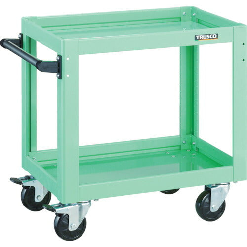 TRUSCO ツールワゴン ドルフィン 600X400 4輪自在 ホワイト ▼454-7870 DLWS-963J-W 1台 TRUSCO(トラスコ中山):ＴＲＵＳＣＯ ツールワゴン ドルフィン