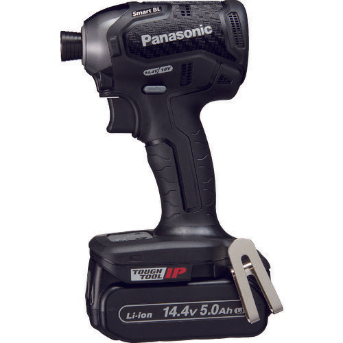 Panasonic デュアル インパクトドライバー 14.4V 5.0Ahセット 黒 EZ76A1LJ2F-B