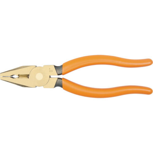日本正規品 バーコ 防爆ノンスパーキングコンビネーションプライヤー 鉄線切断1.0mm 全長200mm (NSB400-200)(7314150295975) BAHCO