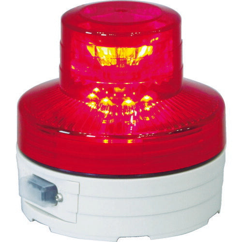 日動 電池式LED回転灯ニコUFO 常時点灯タイプ 赤 NU-AR