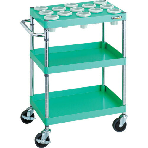 TRUSCO_フェニックスワゴン_省音_600X400XH880_BT-50_YG色_PEW-TL962A-YG_トラスコの商品画像