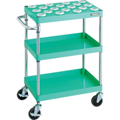 TRUSCO_フェニックスワゴン_省音_600X400XH880_BT-40_YG色_PEW-TL962B-YG_トラスコの商品画像