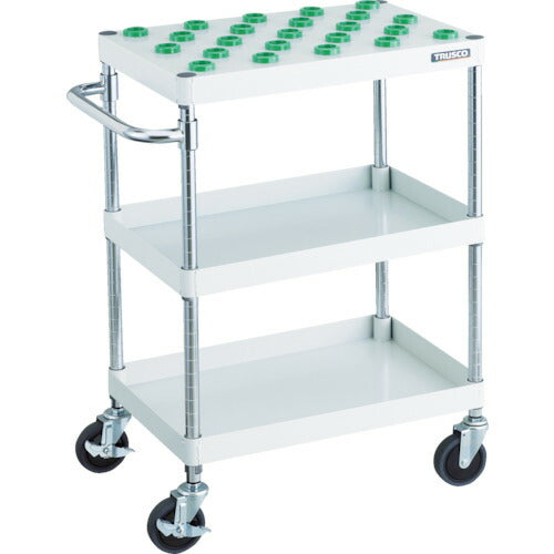 TRUSCO_フェニックスワゴン_省音_600X400XH880_BT-30_W色_PEW-TL962C-W_トラスコの商品画像