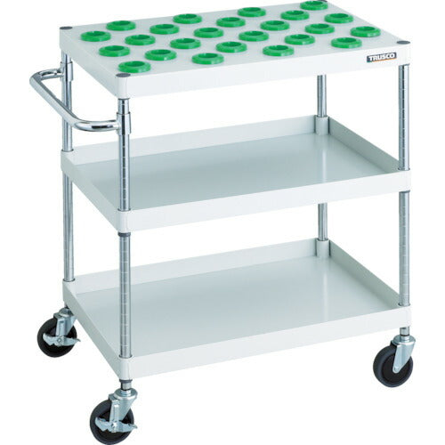 TRUSCO_フェニックスワゴン_省音_750X500XH880_BT-40_YG色_PEW-TL972B-YG_トラスコの商品画像