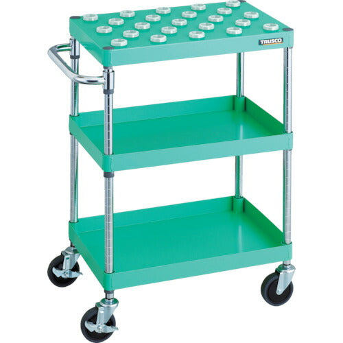 TRUSCO_フェニックスワゴン_省音_750X500XH880_BT-30_W色_PEW-TL972C-W_トラスコの商品画像