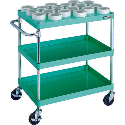 TRUSCO_フェニックスワゴン_750X500XH880_HSK100A_YG色_PEW-TL972D-YG_トラスコの商品画像