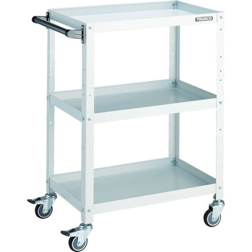 TRUSCO_ラビットワゴン_600X400_ハンドル付_ウレタン車輪_W色_RBW-963HUW_トラスコの商品画像