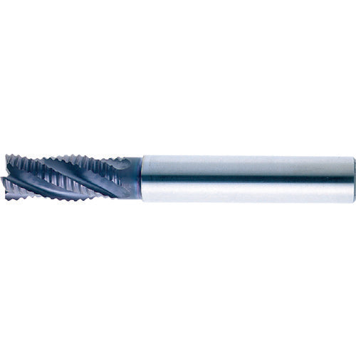 三菱K 4枚刃バイオレット ハイススクエアラフィングエンドミルミディアム刃長(M)5mm VAMRD0500