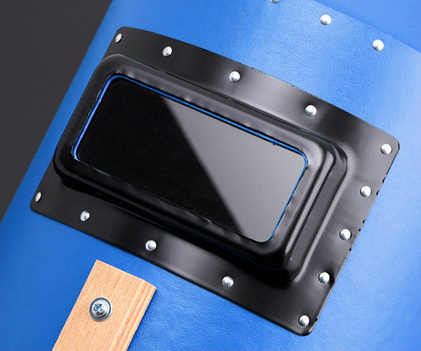 SUZUKID P-797 カラーハンドシールド ブルー 溶接用遮光面 スター電器