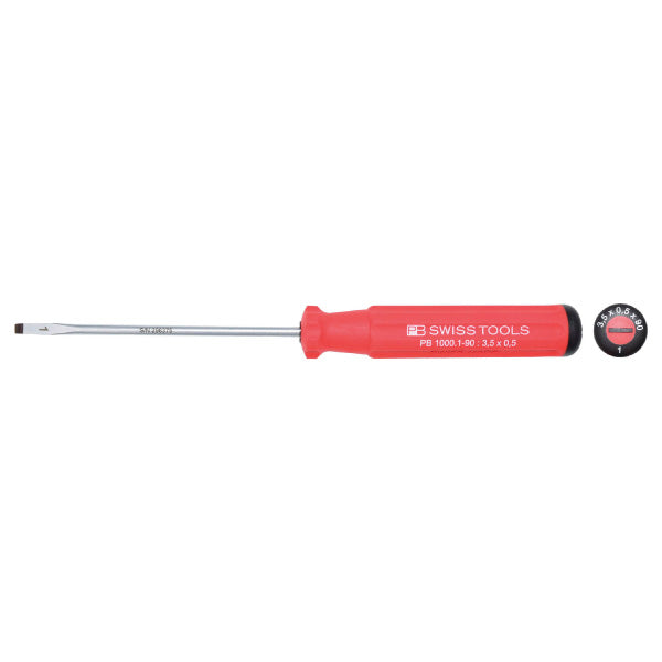 日本正規品 PBスイスツールズ スイスグリップ マイナスドライバー 刃先幅3.5mm 工具 (1000.1-90) (7610733284863)