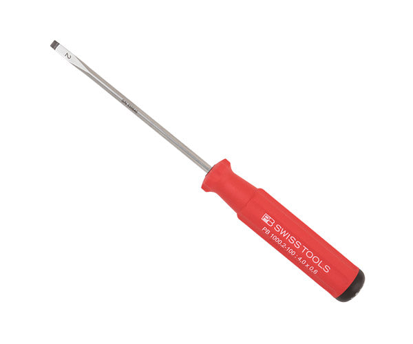 日本正規品 PBスイスツールズ スイスグリップ マイナスドライバー 刃先幅4mm 工具 (1000.2-100) (7610733284870)