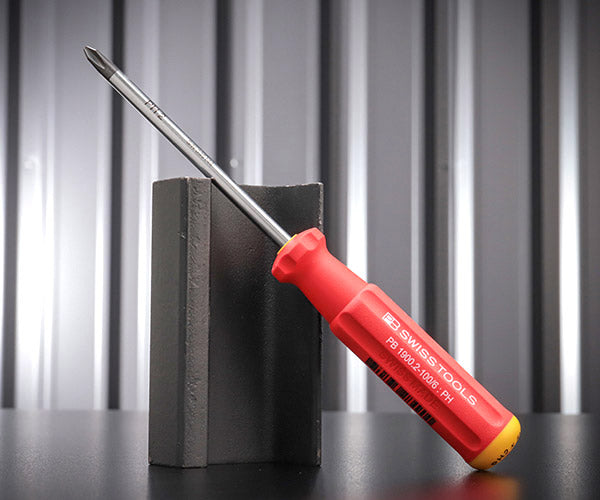 【11月の特価品】日本正規品 PBスイスツールズ スイスグリップ プラスドライバー #2 工具 (1900.2-100/6) (7610733284900)