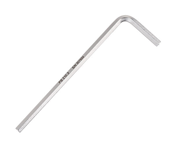 日本正規品 PBスイスツールズ 六角レンチ (J) サイズ3mm (210.3J) (7610733030996)