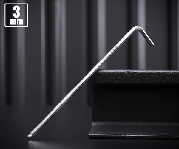 日本正規品 PBスイスツールズ ボールポイント六角レンチ (ロング) (J) サイズ3mm (212.L3J) (7610733031313)