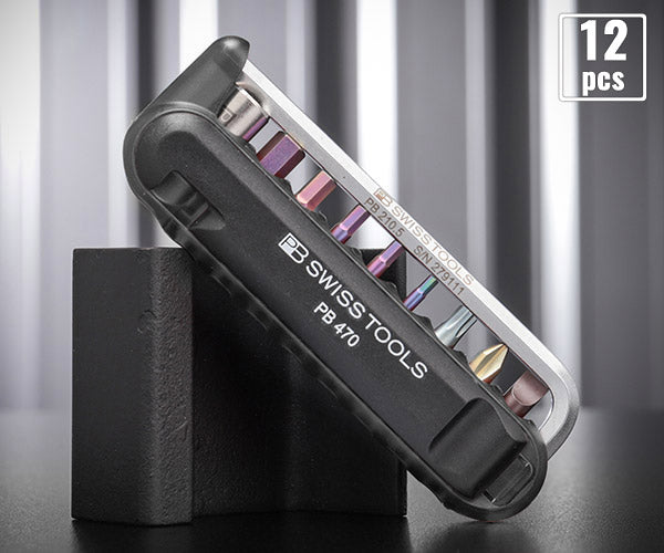 日本正規品 PBスイスツールズ バイクツールセット (9本組) ブラック タイヤレバー付 (470.BLACKCN) (7610733242139)