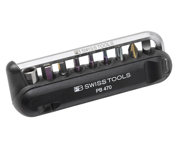 日本正規品 PBスイスツールズ バイクツールセット (9本組) ブラック タイヤレバー付 (470.BLACKCN) (7610733242139)