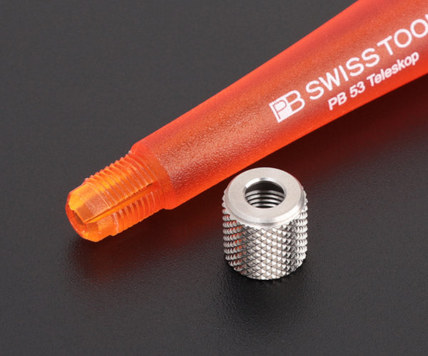 日本正規品 PBスイスツールズ 差替ドライバーハンドル 3.5mm六角軸ブレード(53シリーズ)用 全長85mm (53.TELESKOP) (7610733072279) PB SWISS TOOLS