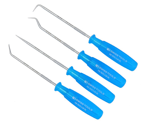 日本正規品 PBスイスツールズ ピックツールセット 4本組 対象物に傷がつき難い先端加工 (7680.CN) (7610733236411)