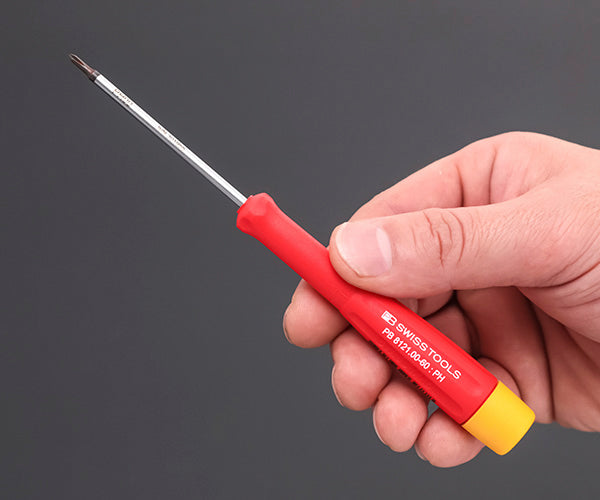 日本正規品 PBスイスツールズ スイスグリップ精密ドライバーセット 6本組 スタンド付 プラス マイナス ドライバー (8641) (7610733270583)