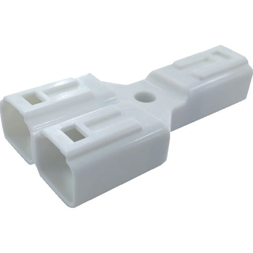 TRUSCO 防水コネクタ Y字分岐タイプ(10個入) 白 PCE01A502NA トラスコ