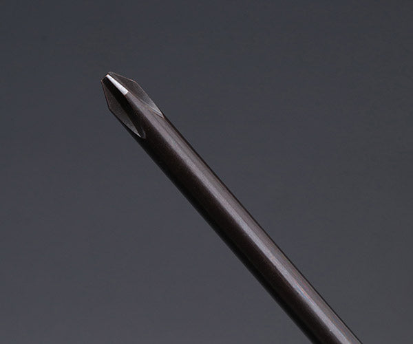 KTC 樹脂柄ドライバー クロス 貫通 No.2 全長205mm (PDD1-2)(4989433801346) 京都機械工具