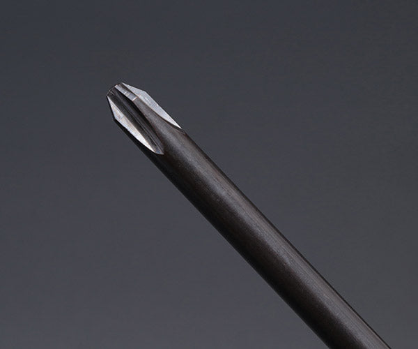 KTC 樹脂柄ドライバー クロス 貫通 No.3 全長265mm (PDD1-3)(4989433801353) 京都機械工具