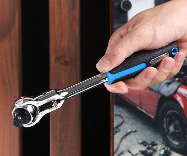 Pro-Auto 9.5sq.フルターンロックラチェットハンドル PFR-03