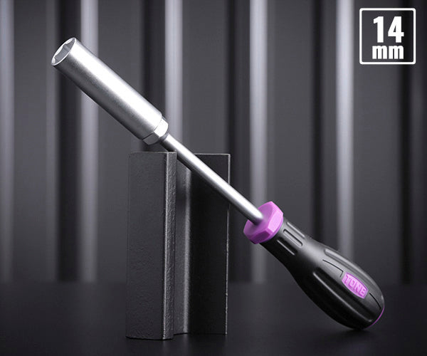 TONE ソケットドライバー パワーグリップボックスドライバー(ディープタイプ)14.0mm (PGBD-14L)(4953488389173) トネ
