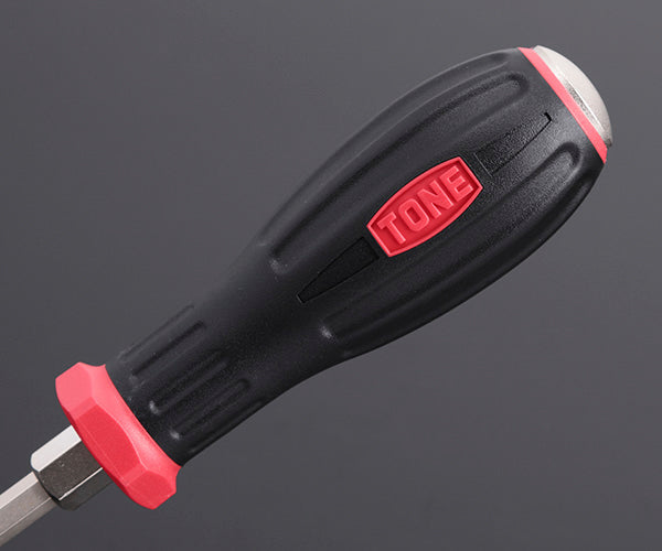 TONE パワーグリップドライバー(貫通) (+)No.2 (PGPD-002)(4953488306583) トネ