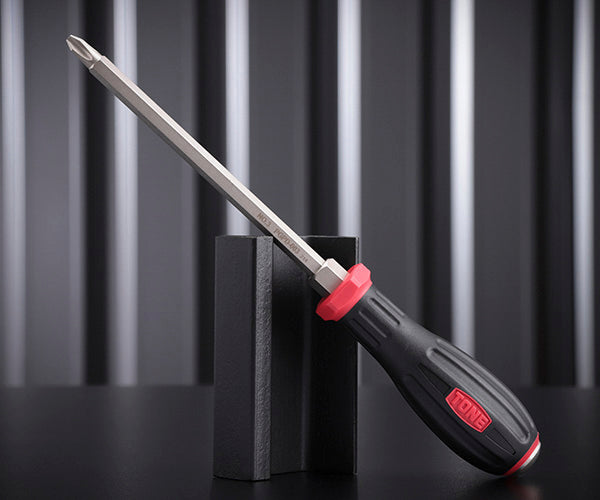 TONE パワーグリップドライバー(貫通) (+)No.3 (PGPD-003)(4953488306590) トネ