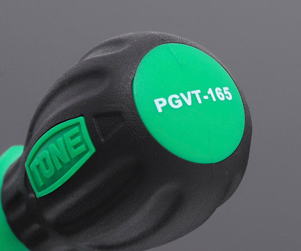TONE 車輌整備用工具 パワーグリップバルブツール 全長209mm (PGVT-165)(4953488411645) トネ