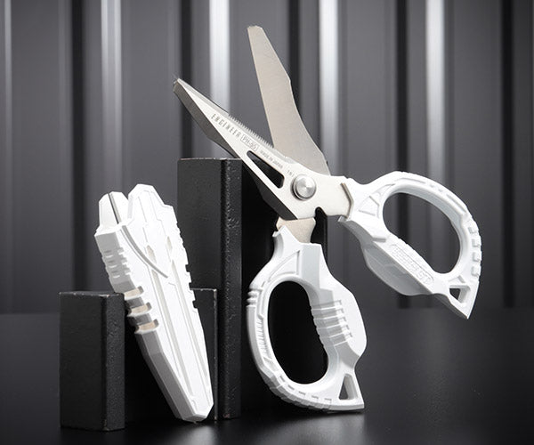 ENGINEER 鉄腕ハサミGTギガホワイトPH-55GCW エンジニア 万能ハサミ ステンレスハサミ