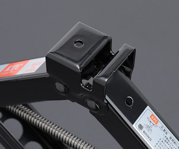 KTC パンタグラフジャッキ 能力600kg 軽自動車・軽トラック用 ハンドル付 (PJ-06)(4989433720043) 京都機械工具